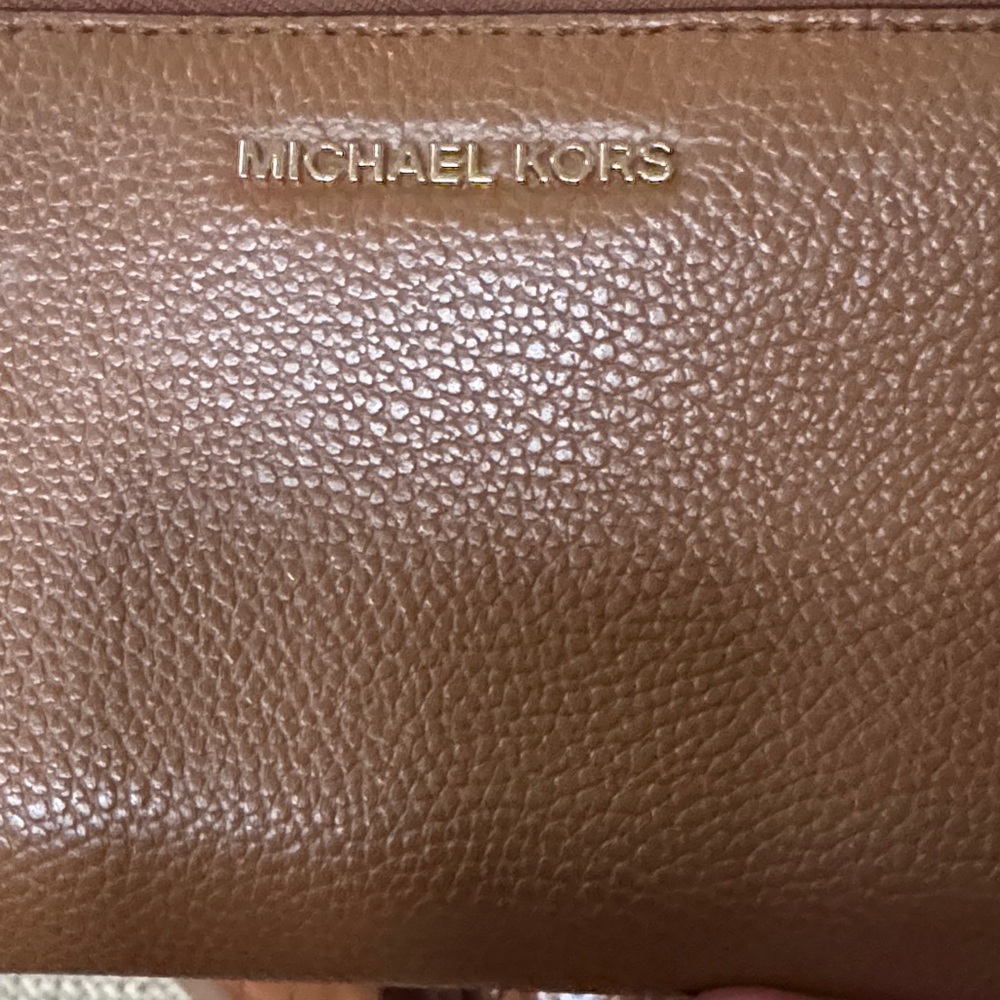 Michael Kors Tan Leather Wallet
